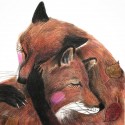 Постер "Объятия", 30х30см (Litho-realistic)